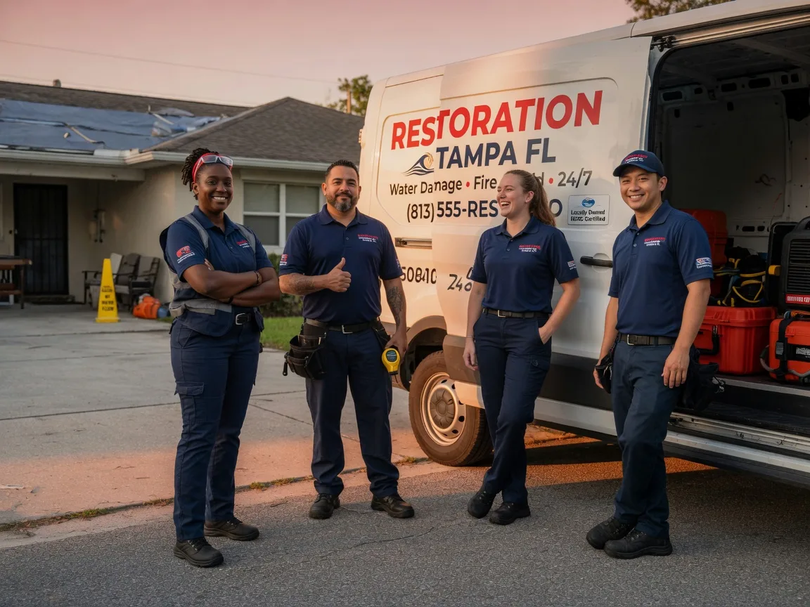 Water Damage Restoration company in Mccausland, IA